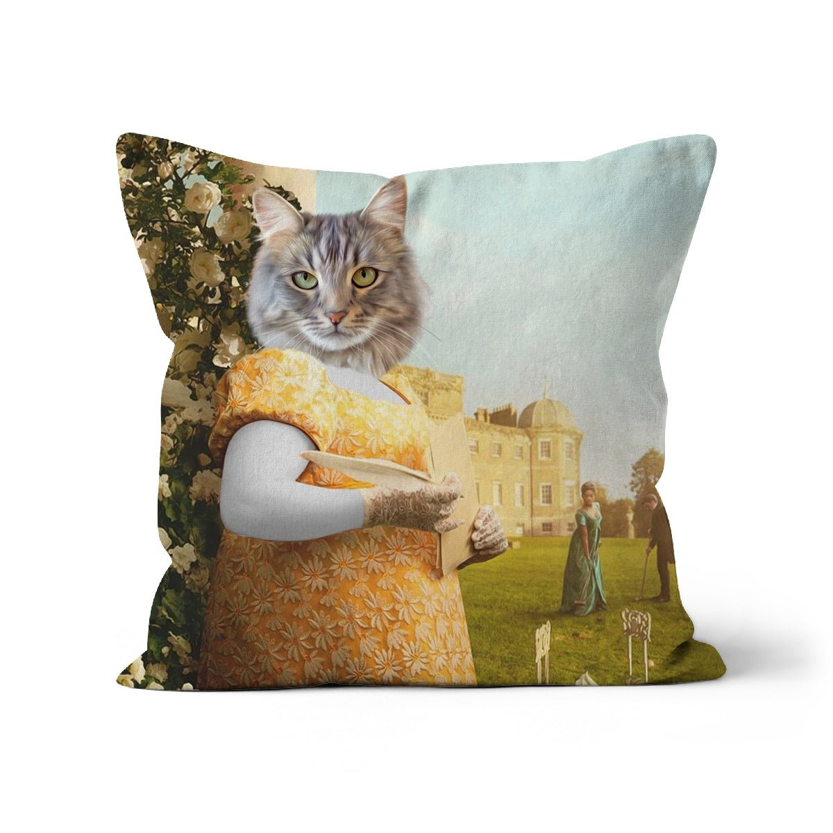 Paw & Glory, paw and glory, dog print pillow, pet pillow picture, custom pet pillows, print pillows, custom pet portrait pillow, dog on a pillow, Pet Portrait cushion,