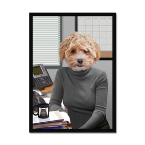 The Angela (The Office USA Inspired): Custom Pet Portrait