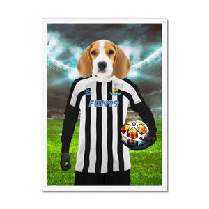 Paw Castle United Football Club: Custom Pet Portrait