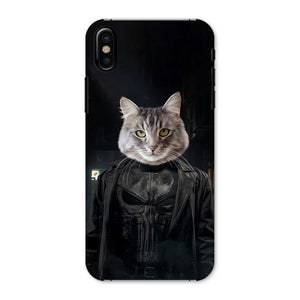 The Punisher Paw & Glory, paw and glory, personalised cat phone case, iphone 11 case dogs, personalised iphone 11 case dogs, pet portrait phone case, personalized cat phone case, personalized dog phone case, Pet Portrait phone case