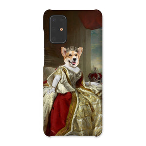 The Queen: Custom Pet Phone Case: Paw & Glory,pawandglory,personalized blankets for dogs, mug dog, pet mug portraits, dog in suit painting, personalised pet phone case, paintings of my dog