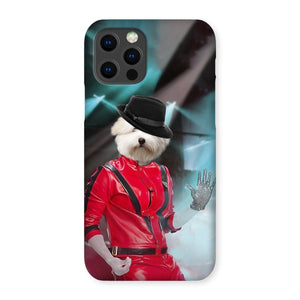 The Michael Jackson Paw & Glory, paw and glory, personalized puppy phone case, puppy phone case, pet portrait phone case uk, personalized pet phone case, custom pet phone case, pet phone case, Pet Portraits phone case