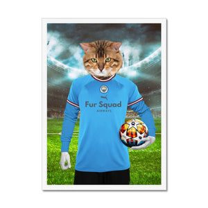 Pawchester City Football Club: Custom Pet Portrait
