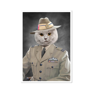 The Brigadier: Custom Pet Poster