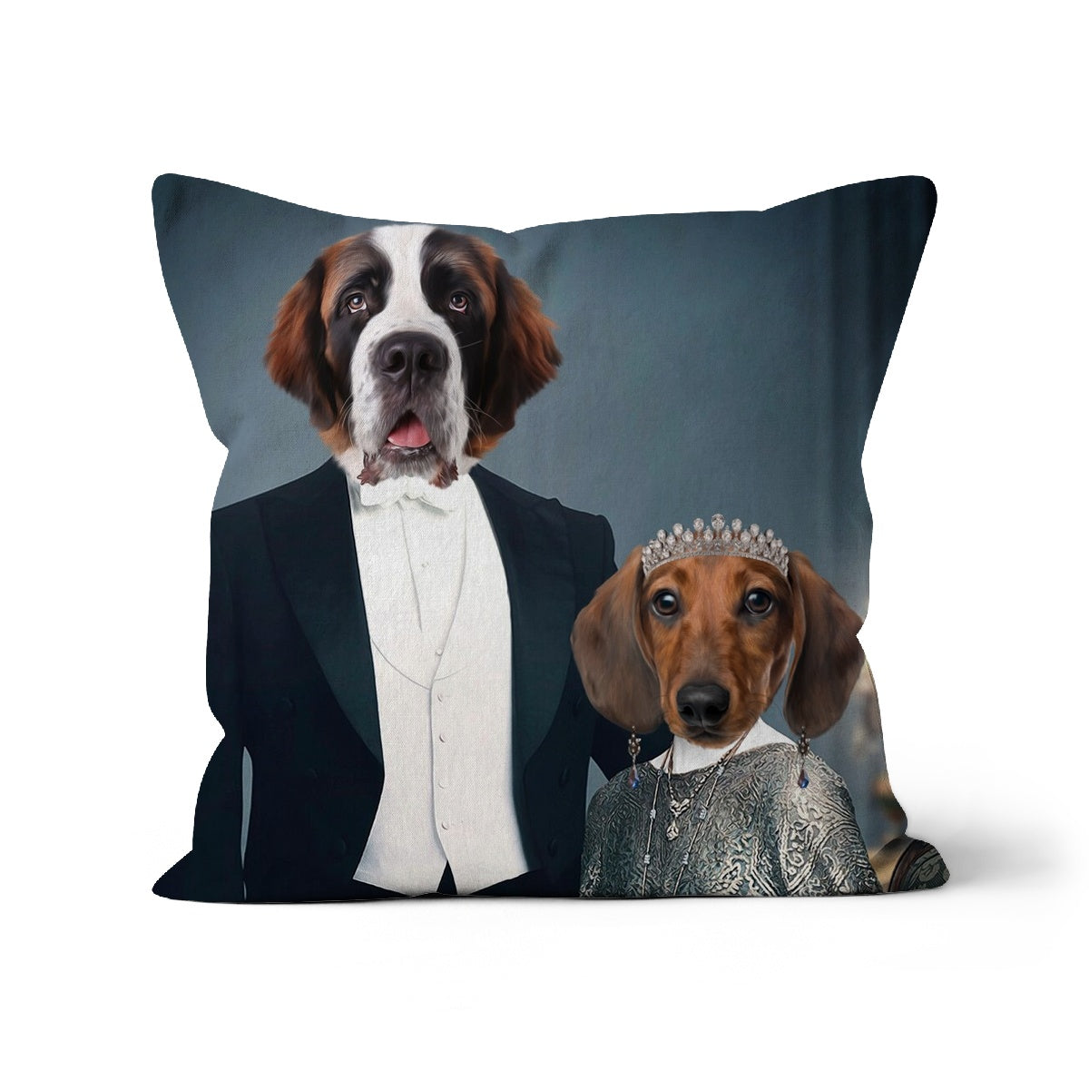 Robert & Cora (Downton Abbey Inspired): Custom Pet Pillow , Paw & Glory, paw and glory, personalised dog pillows, dog photo on pillow, pillow with dogs face, dog pillow cases, pillow custom, pet custom pillow