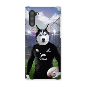 New Zealand Rugby Team: Paw & Glory, pawandglory, phone case dog, personalized pet phone case, custom dog phone case, pet art phone case uk, pet portrait phone case
