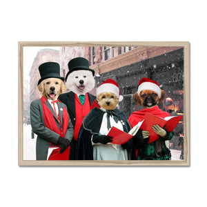 Merry Melodies Choir: Paw & Glory, pawandglory, dog canvas art, the admiral dog portrait, dog drawing from photo, dog portraits singapore, my pet painting, draw your pet portrait, pet portrait