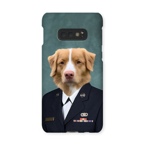 The US Female Navy Officer: Custom Pet Phone Case