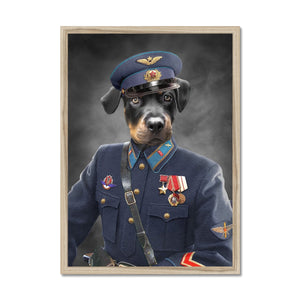 The Decorated Soldier: Custom Pet Portrait
