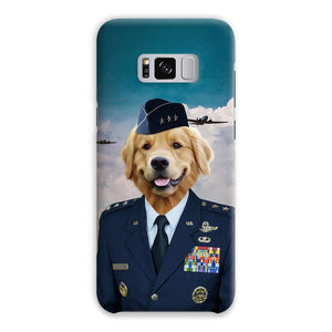 The US Male Airforce Officer: Custom Pet Phone Case