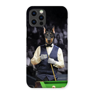The Snooker Player: Custom Pet Phone Case