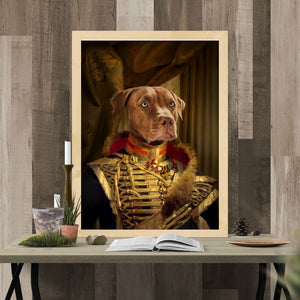 The Colonel: Custom Pet Portrait