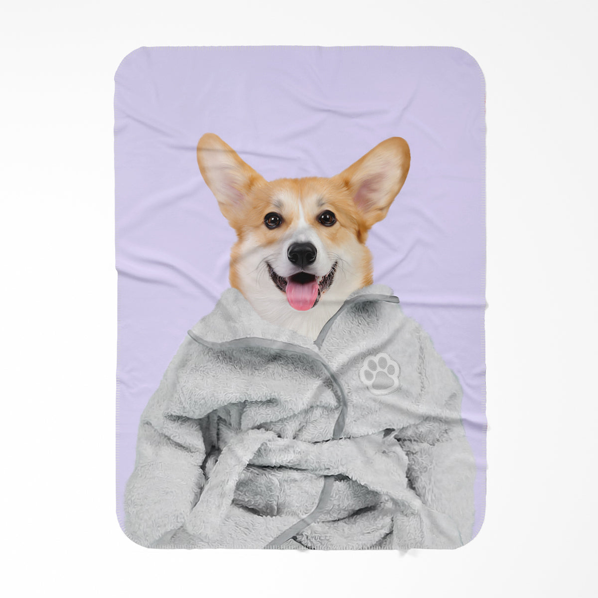 Spa Day: Custom Pet Blanket - best blanket for dog, fluffy dog blanket, personalized blanket for dog, pet blanket uk