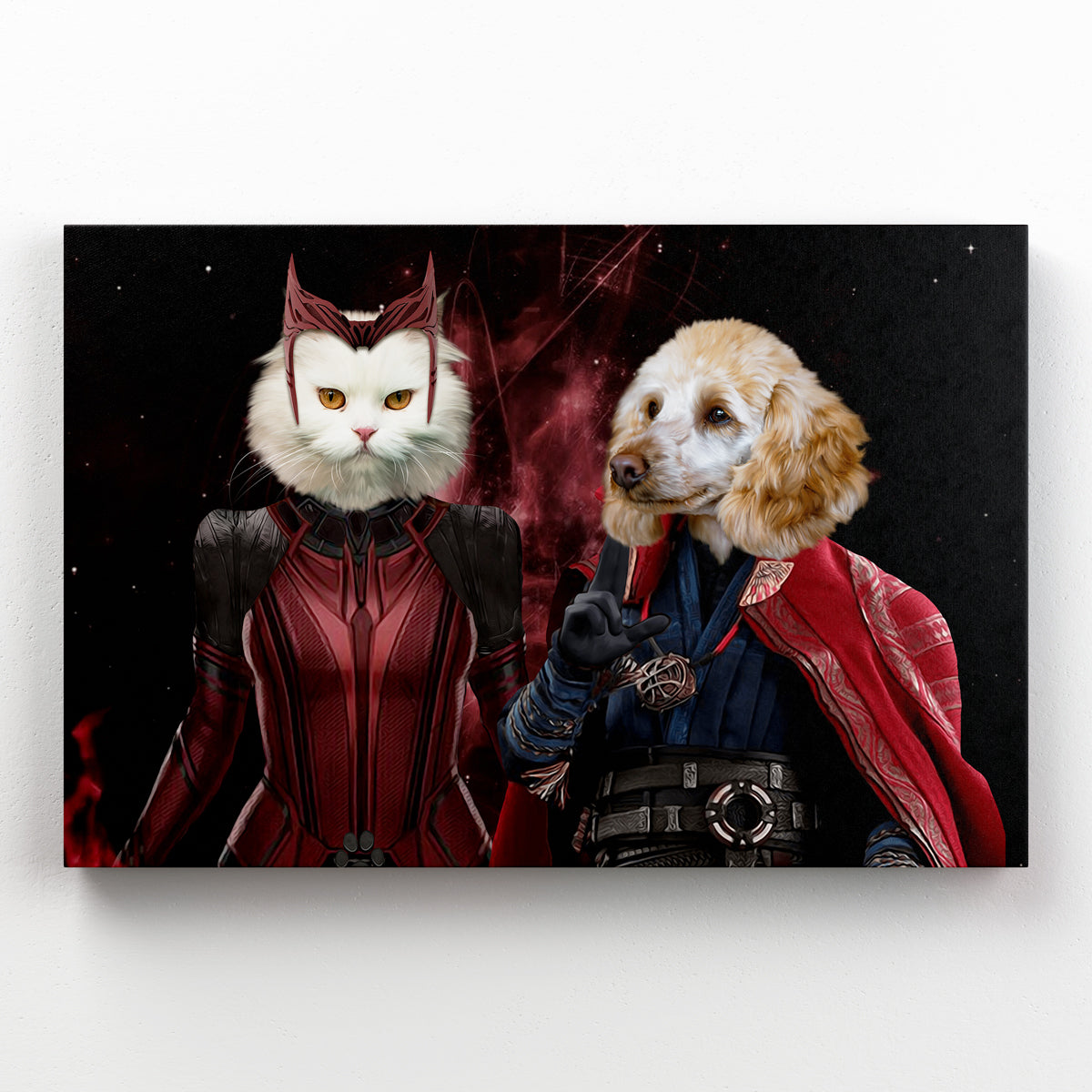 Thor & Wanda, Paw & Glory, paw and glory, for pet portraits, painting of your dog, professional pet photos, best dog paintings, animal portrait pictures, hogwarts dog houses, pet portrait