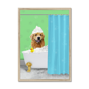 The Bath Tub: Custom Pet Portrait