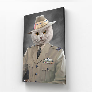 The Brigadier: Custom Pet Canvas