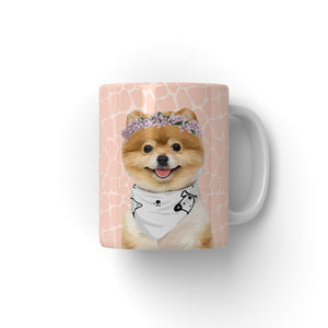 Paw & Glory, paw and glory, mugs with dog and owner, personalized dog mug, mug with dog picture, personalized puppy mug, personalized dog and owner mug, personalized pet mug portraits, Pet Portrait Mug