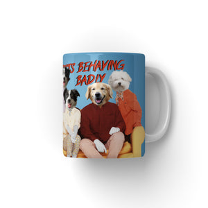 pawandglory, paw and glory, personalized mugs with dogs, personalised dog mug, pet mug, personalized dog coffee mug, pet art mug, personalized dog mug, Pet Portraits Mug
