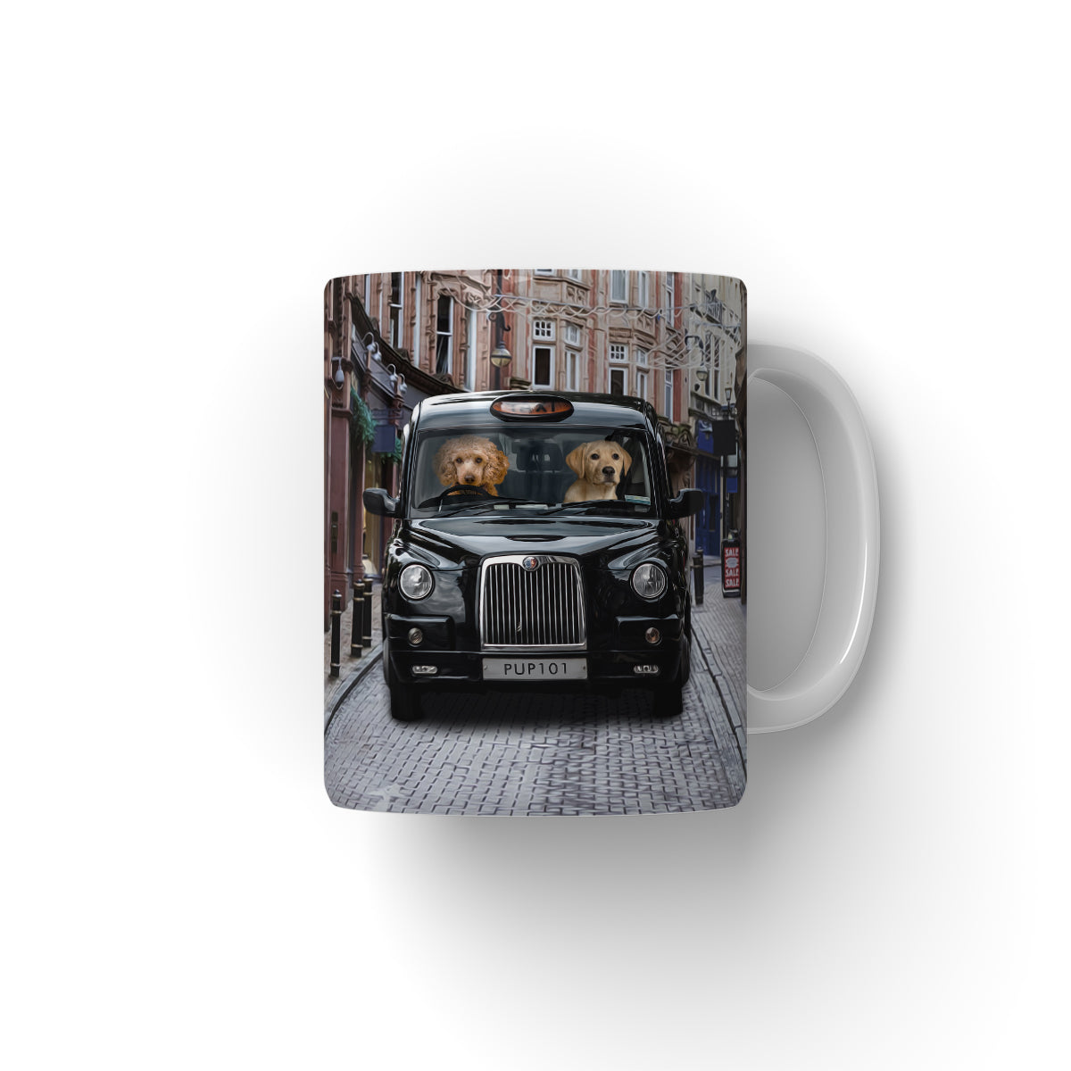 The Cabbie: Custom Pet Coffee Mug