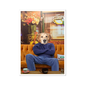 The Chandler (Friends Inspired): Custom Pet Portrait