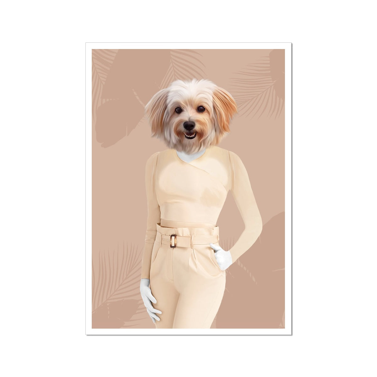 The Gina (Real Housewives of Orange County): Custom Pet Portrait