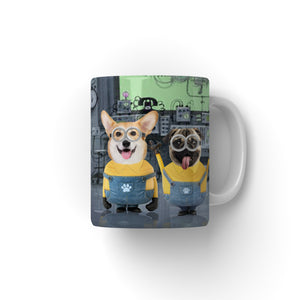 The Naughty Duo (Minions Inspired): Custom Pet Coffee Mug