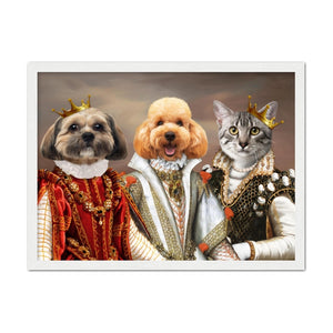 The Queens: Custom Pet Portrait - Paw & Glory, pawandglory, nasa dog portrait, in home pet photography, draw your pet portrait, pet portraits leeds, custom pet painting, pet portrait