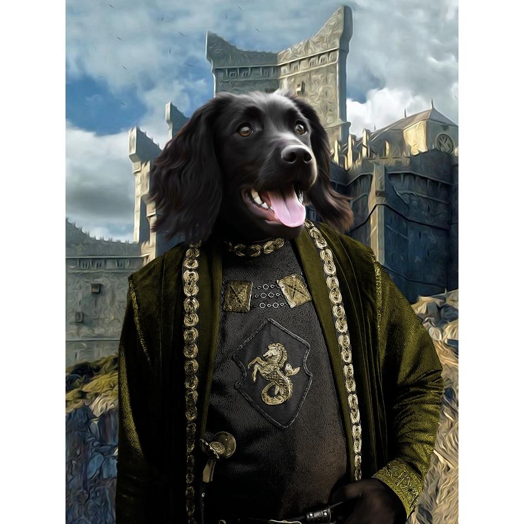 The Sea Lord (House Of The Dragon Inspired): Custom Digital Download Pet Portrait