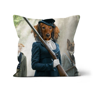 The Kate (Bridgerton Inspired): Custom Pet Cushion, Paw & Glory, paw and glory, personalised cat pillow, dog shaped pillows, custom pillow cover, pillows with dogs picture, my pet pillow