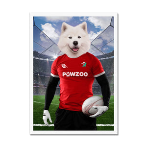 Wales Rugby Team: Paw & Glory, pawandglory, hogwarts dog houses, drawing pictures of pets, pet portraits black and white, minimal dog art, pet photo clothing, best dog paintings, pet portrait