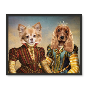 Add a Frame to Your Poster - Paw & Glory - #pet portraits# - #dog portraits# - #pet portraits uk#