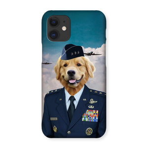 The US Male Airforce Officer: Custom Pet Phone Case