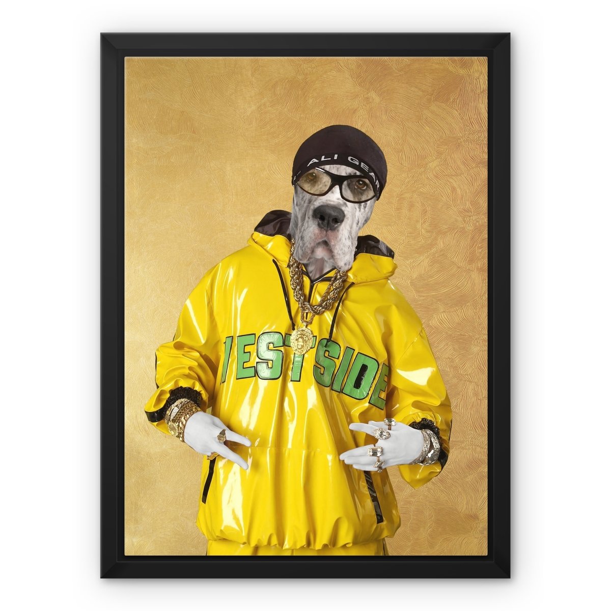 Ali G: Custom Pet Canvas - Paw & Glory - #pet portraits# - #dog portraits# - #pet portraits uk#paw and glory, custom pet portrait canvas,dog pictures on canvas, dog wall art canvas, pet photo canvas, personalized dog and owner canvas uk, the pet canvas