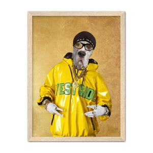 Ali G: Custom Pet Portrait - Paw & Glory, pawandglory, dog portrait background colors, dog and couple portrait, minimal dog art, custom pet portraits south africa, pet portrait admiral, admiral pet portrait, pet portraits