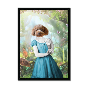 Alice in Wonderland: Custom Pet Portrait - Paw & Glory - #pet portraits# - #dog portraits# - #pet portraits uk#