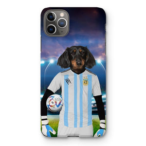 Argentina Football Team (FIFA 2022): Custom Pet Phone Case - Paw & Glory - #pet portraits# - #dog portraits# - #pet portraits uk#