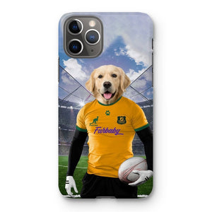 Australia Rugby Team: Custom Pet Phone Case - Paw & Glory - #pet portraits# - #dog portraits# - #pet portraits uk#