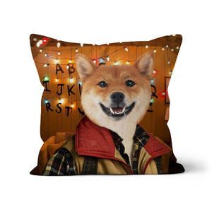 The Will (Stranger Things Inspired) Paw & Glory, paw and glory, best custom pet pillow, custom animal pillow, pillows with pictures of pets, pet pillow picture, custom design pillows, custom pet portrait pillow, Pet Portraits cushion,