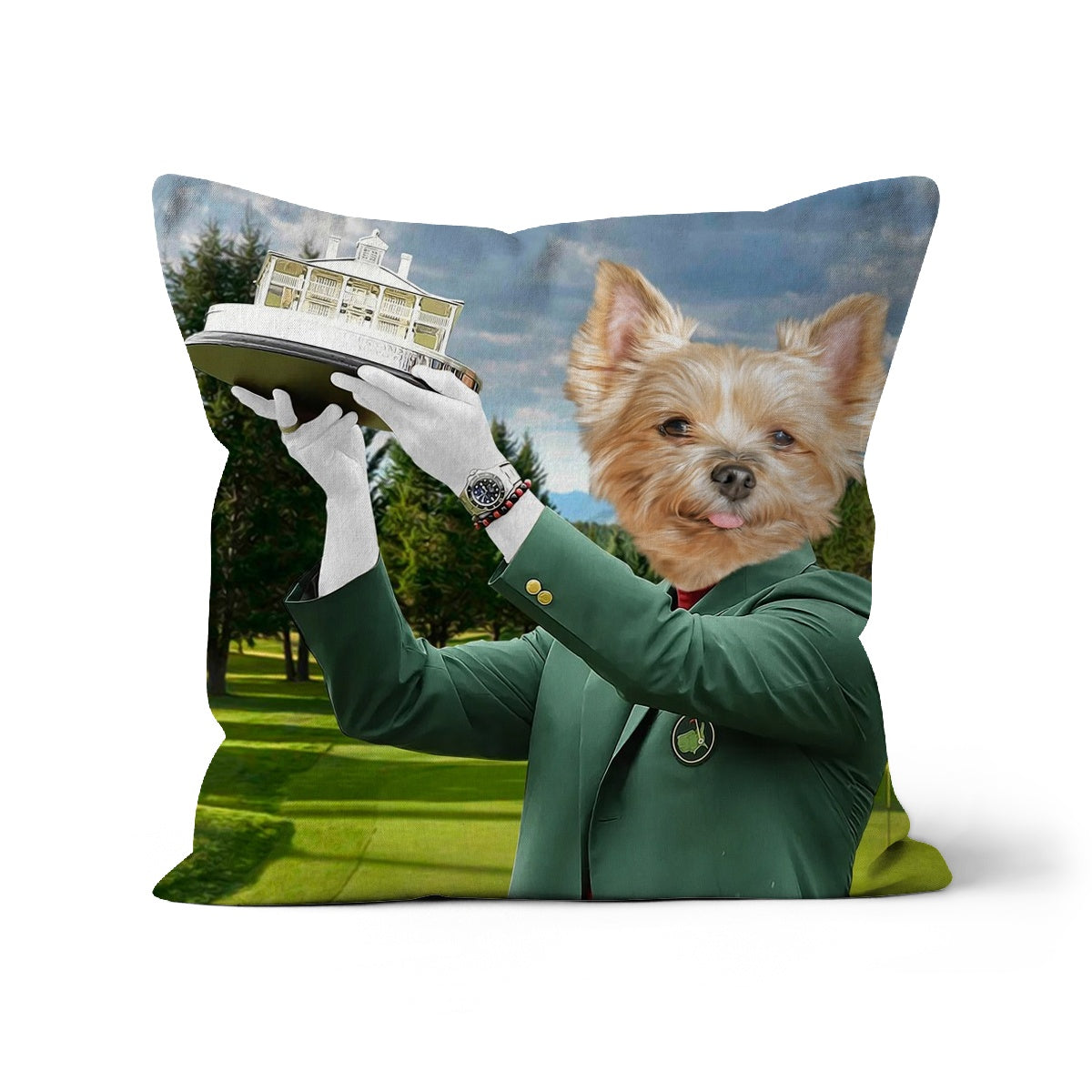The Master: Custom Pet Pillow, Paw & Glory, paw and glory,  personalised dog pillows, dog photo on pillow, pillow with dogs face, dog pillow cases, pillow custom, pet custom pillow
