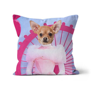 Barbie: Custom Pet Pillow - Paw & Glory - #pet portraits# - #dog portraits# - #pet portraits uk#