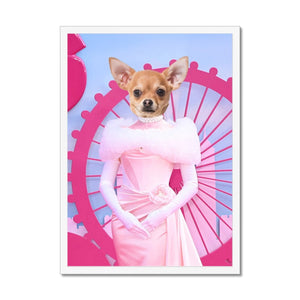Barbie: Custom Pet Portrait - Paw & Glory - #pet portraits# - #dog portraits# - #pet portraits uk#