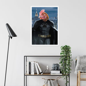 Batman: Animal Art Poster - Paw & Glory - #pet portraits# - #dog portraits# - #pet portraits uk#