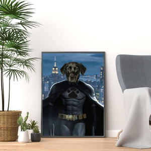 Batman: Custom Pet Portrait - Paw & Glory - #pet portraits# - #dog portraits# - #pet portraits uk#
