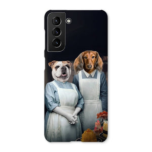 Beryl & Daisy (Downton Abbey Inspired): Custom Pet Snap Phone Case - Paw & Glory - #pet portraits# - #dog portraits# - #pet portraits uk#