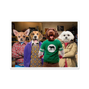 Big Bang Gang: Custom Pet Poster - Paw & Glory - #pet portraits# - #dog portraits# - #pet portraits uk#