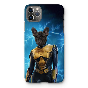Black Lightening (Marvel Inspired): Custom Pet Phone Case - Paw & Glory - #pet portraits# - #dog portraits# - #pet portraits uk#