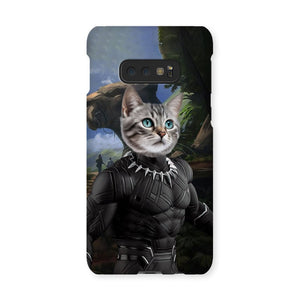 Black Panther (Marvel Inspired): Custom Pet Phone Case - Paw & Glory - #pet portraits# - #dog portraits# - #pet portraits uk#