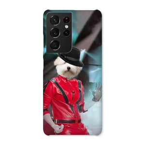 The Michael Jackson Paw & Glory, pawandglory, phone case dog, personalized pet phone case, custom dog phone case, pet art phone case uk, pet portrait phone case
