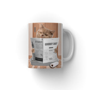 Cat Litter Tray: Custom Pet Coffee Mug - Paw & Glory - #pet portraits# - #dog portraits# - #pet portraits uk#