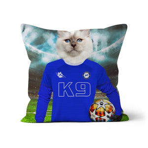 Chelsea Football Club: Custom Pet Pillow - Paw & Glory - #pet portraits# - #dog portraits# - #pet portraits uk#